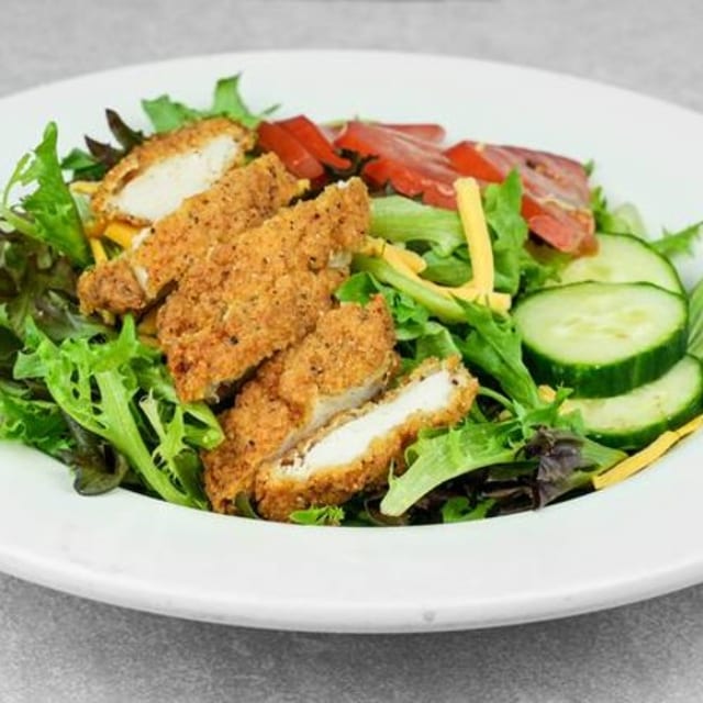 Crispy Buffalo Chicken Salad.