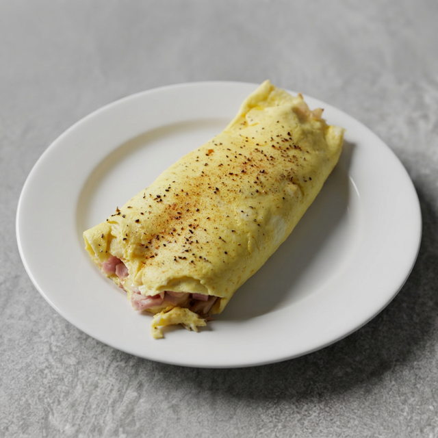 Ultimate 3-Eggs Omelette.